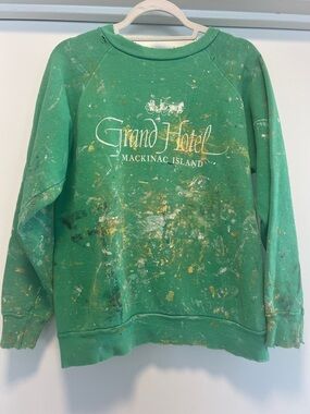 Green Crewneck Sweatshirt
